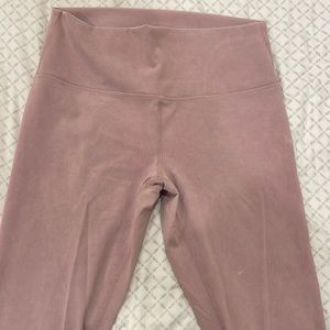 Dusty rose pink lululemon leggings